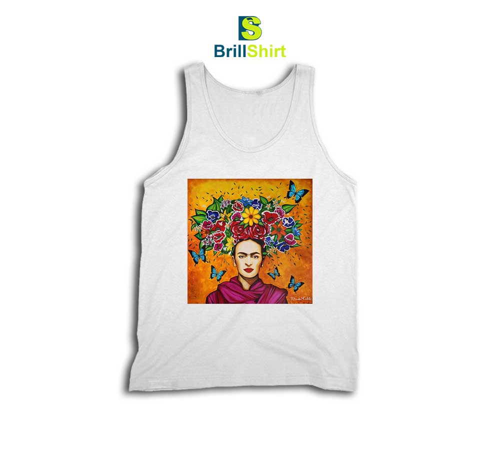 Frida Kahlo The Women Feminity Tank Top Frida Kahlo The Women Feminity Tank Top