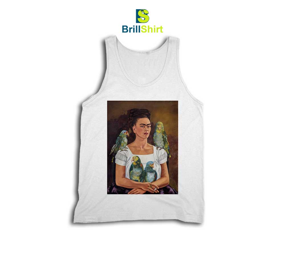 Frida Kahlo Think Again Tank Top Frida Kahlo Think Again Tank Top