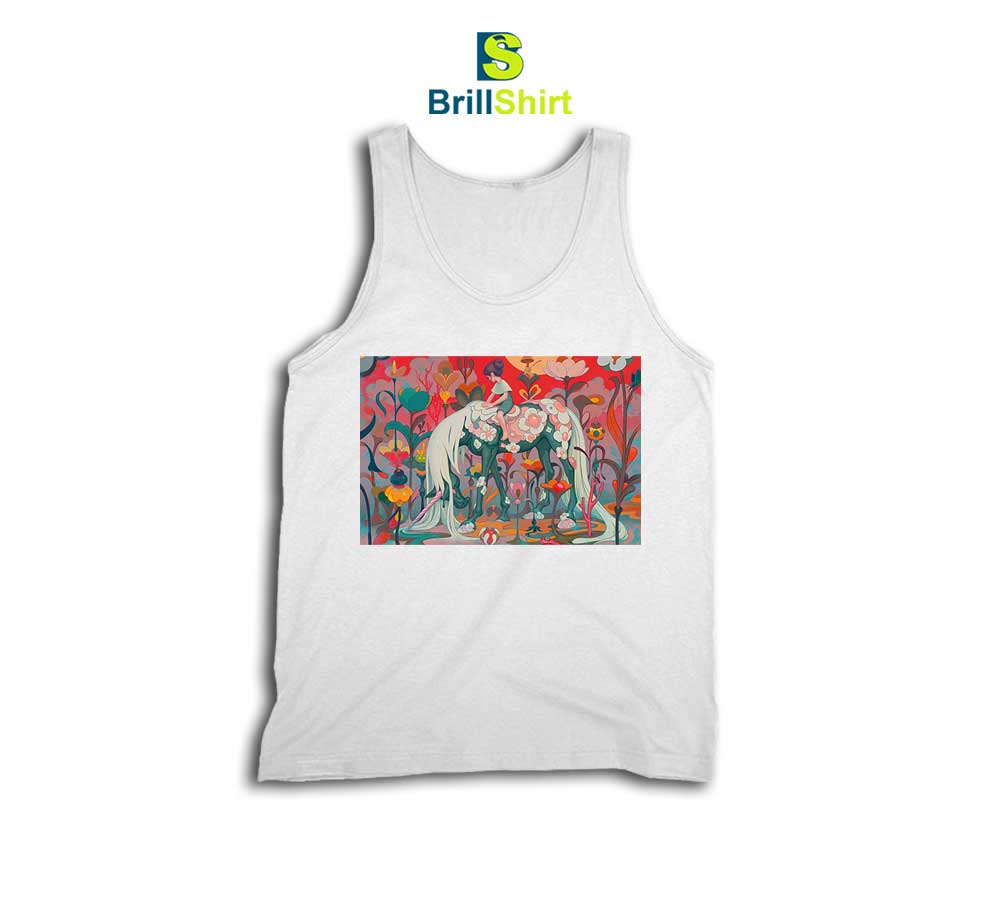 James Jean Riding Girl Tank Top James Jean Riding Girl Tank Top