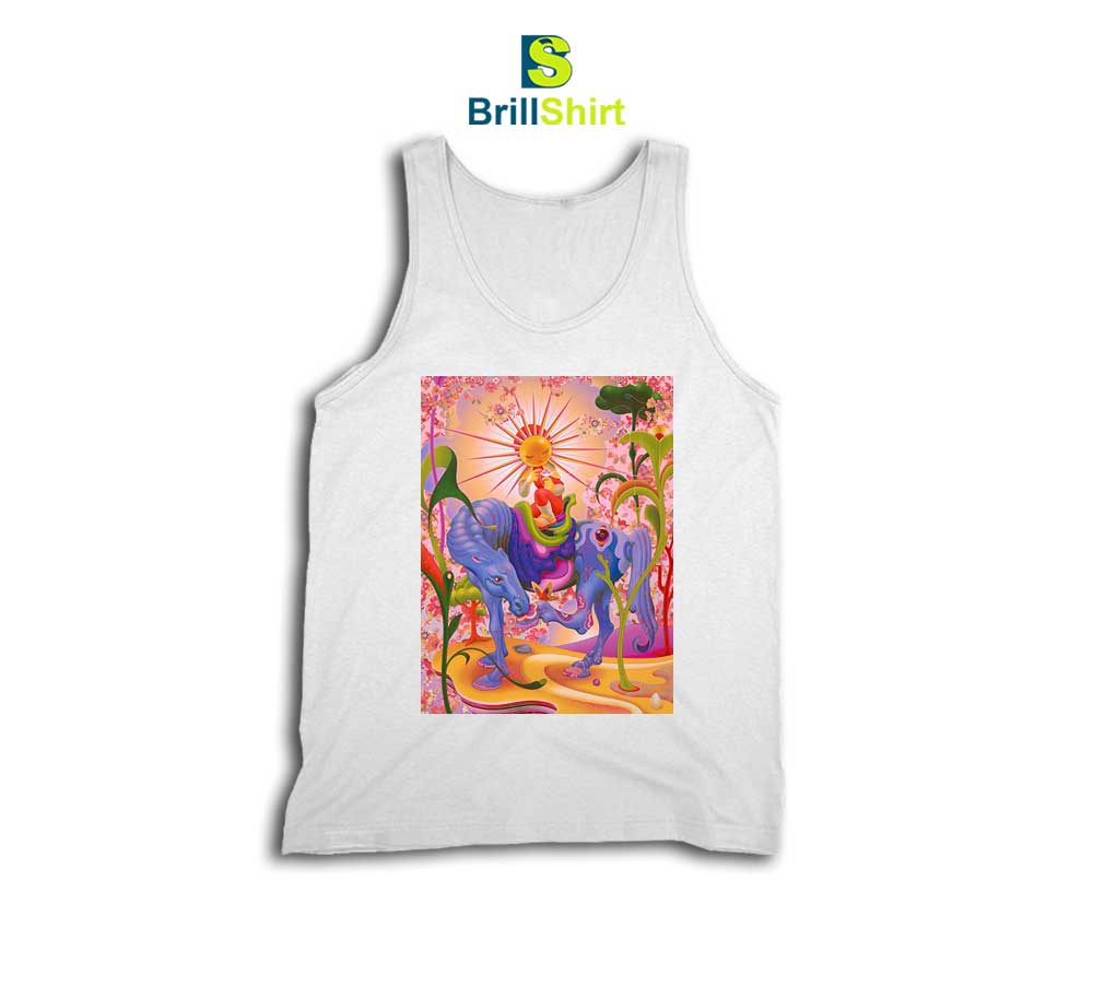 James Jean Sun Girl Riding Camel Tank Top James Jean Sun Girl Riding Camel Tank Top