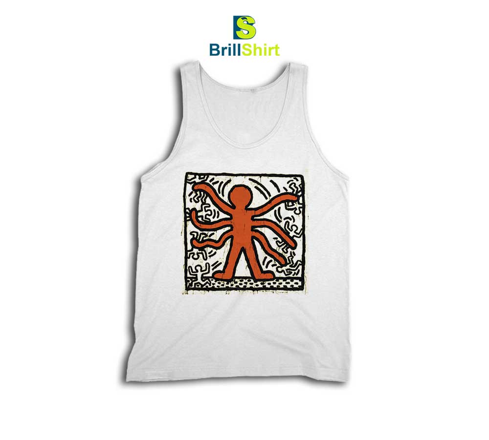 Keith Haring Pierre Alechinsky Tank Top Keith Haring Pierre Alechinsky Tank Top