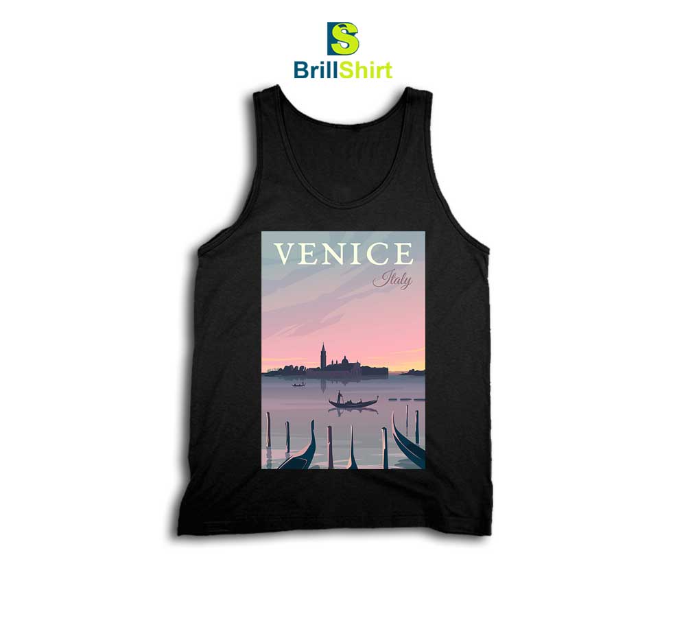 Travel Dusk Venice Italy Tank Top Travel Dusk Venice Italy Tank Top