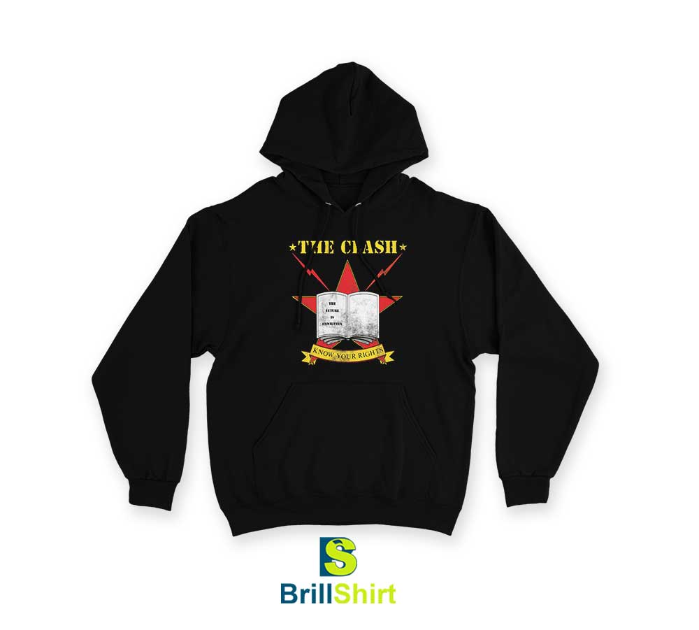 The Clash Know Your Rights Hoodie The Clash Know Your Rights Hoodie