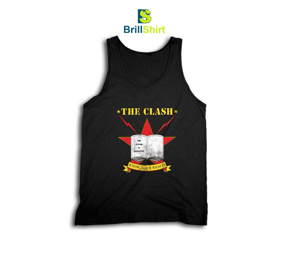 The Clash Know Your Rights Tank Top The Clash Know Your Rights Tank Top