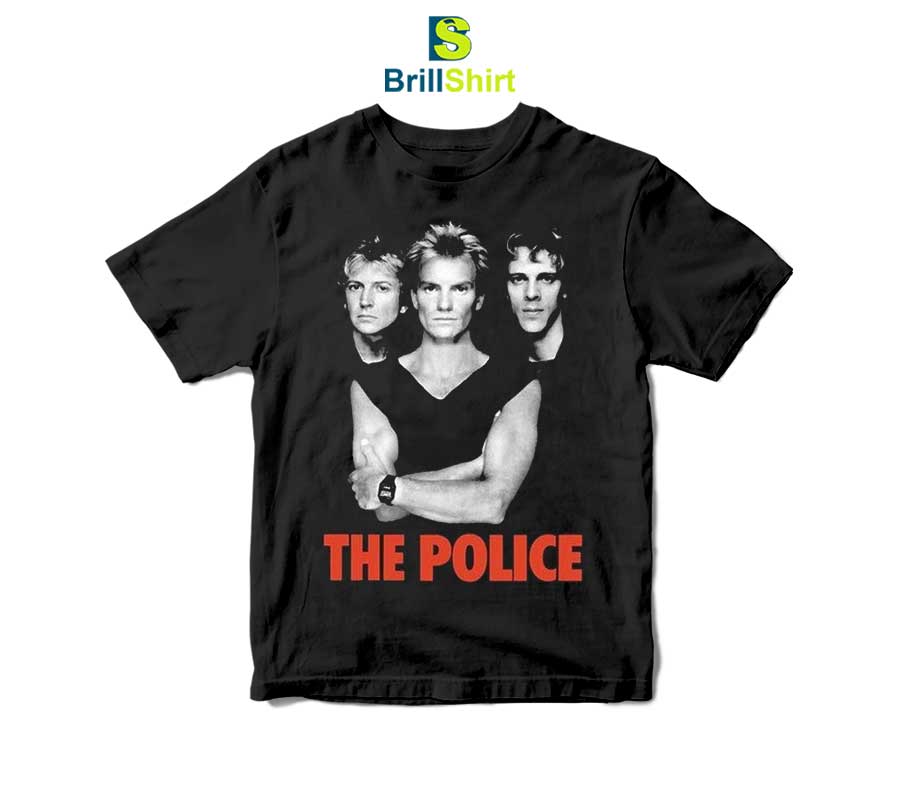 The Police Crossed T-Shirt The Police Crossed T-Shirt