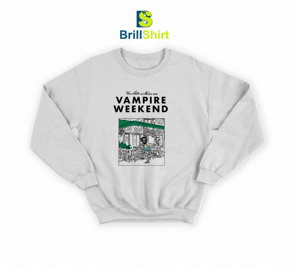 Vampire Weekend Frog On The Bass Drum Sweatshirt Vampire Weekend Frog On The Bass Drum Sweatshirt
