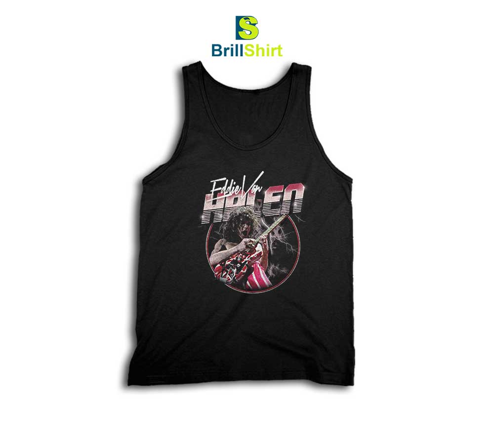 Van Halen Eddie Lightning Tank Top Van Halen Eddie Lightning Tank Top