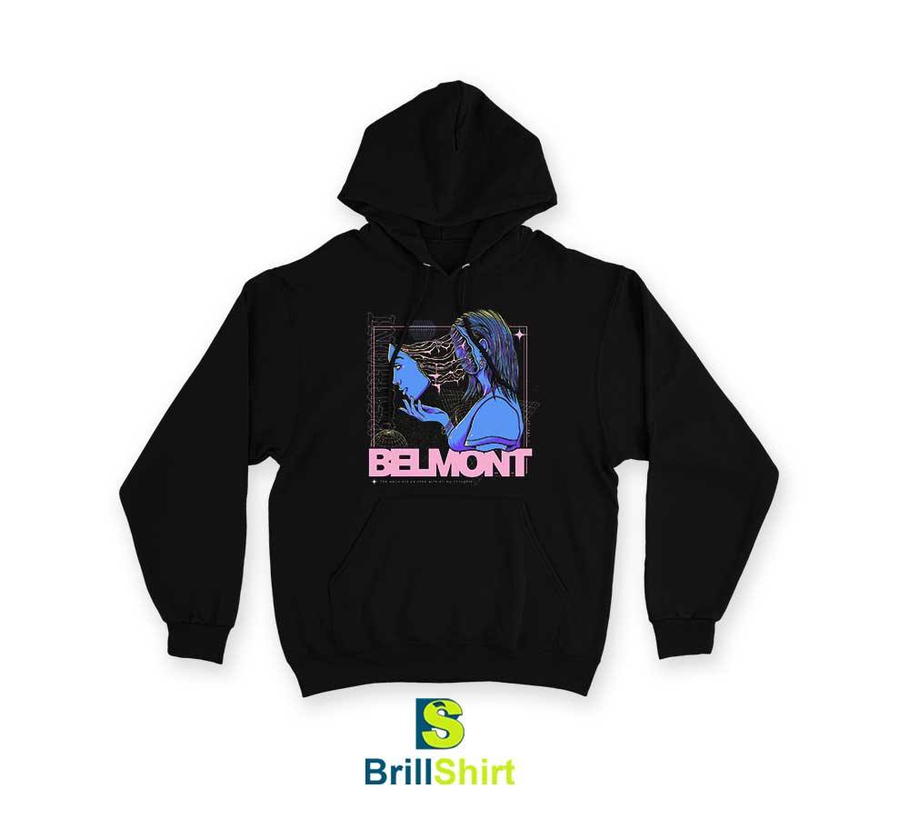 Belmont Mask Black Hoodie Belmont Mask Black Hoodie