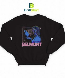 Belmont Mask Black Sweatshirt