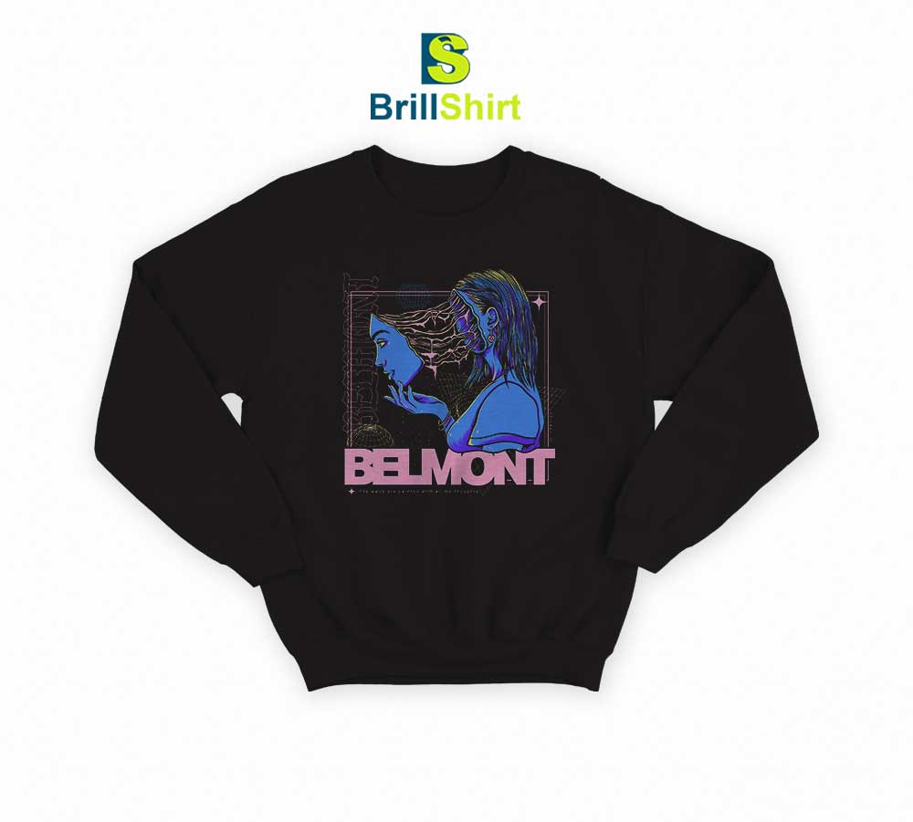 Belmont Mask Black Sweatshirt Belmont Mask Black Sweatshirt