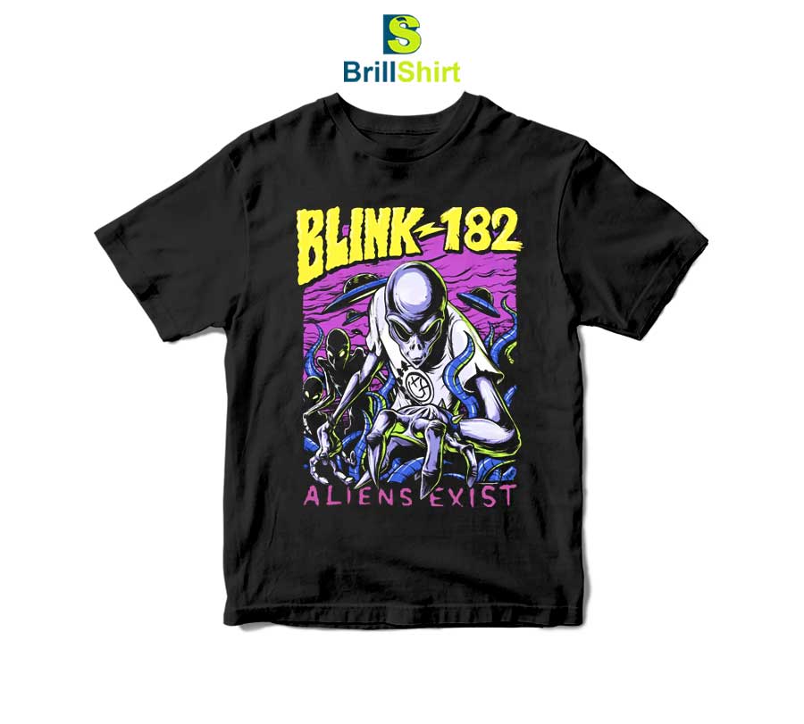 Blink-182 Aliens Exist T-Shirt Blink-182 Aliens Exist T-Shirt