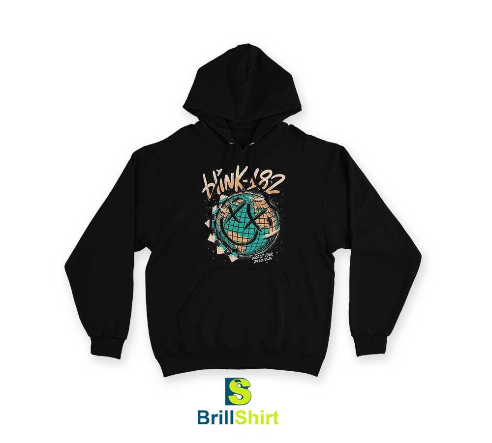 Blink-182 World Tour American Hoodie Blink-182 World Tour American Hoodie