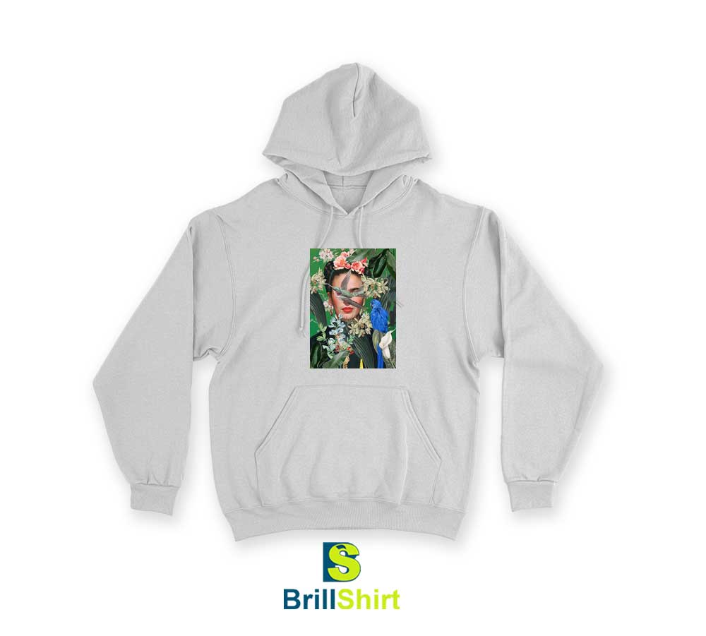 Frida Kahlo Blue Bird Hoodie Frida Kahlo Blue Bird Hoodie