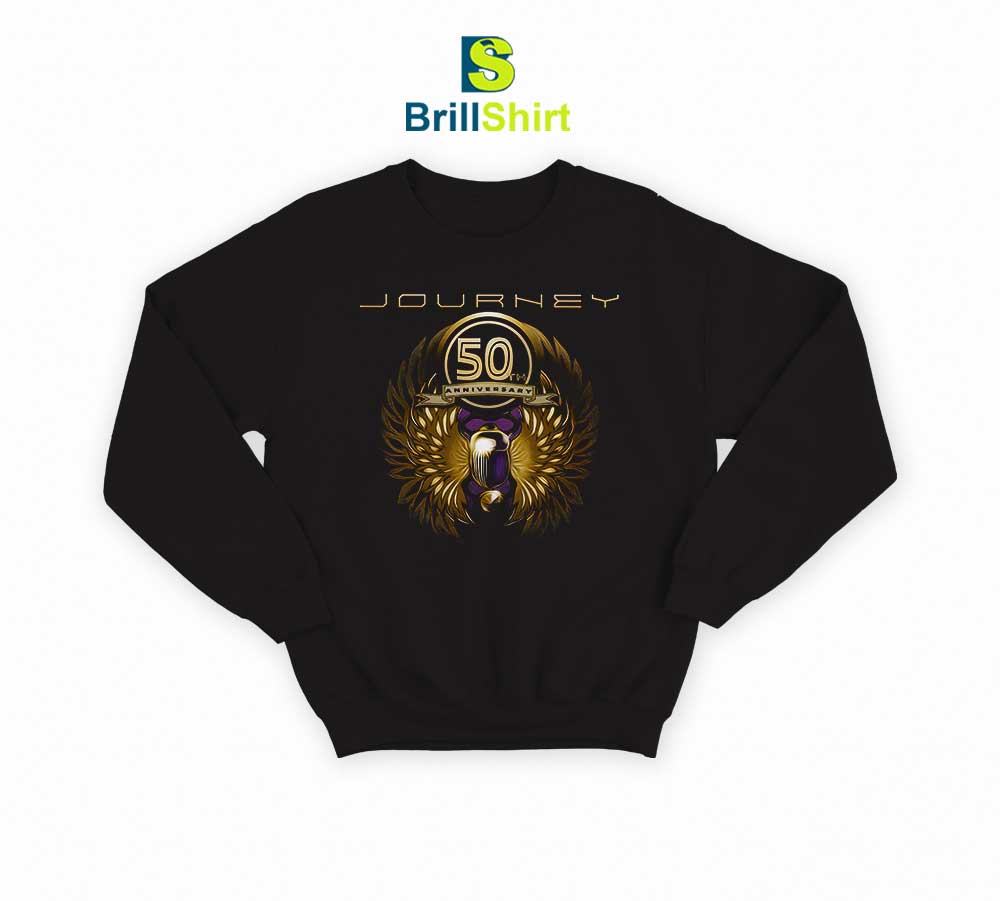 Journey 50th Anniversary Bronze Scarab Sweatshirt Journey 50th Anniversary Bronze Scarab Sweatshirt
