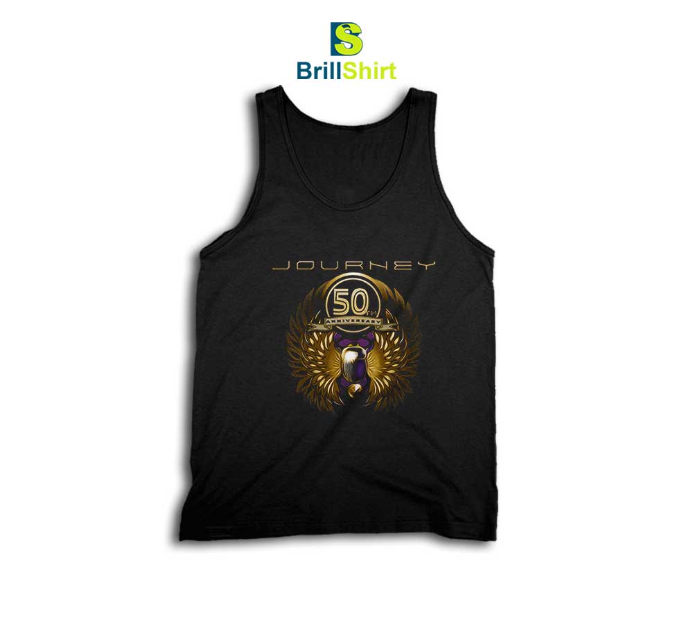 Journey 50th Anniversary Bronze Scarab Tank Top Journey 50th Anniversary Bronze Scarab Tank Top