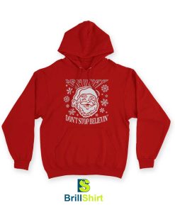 Journey Don't Stop Believin' Santa Hoodie