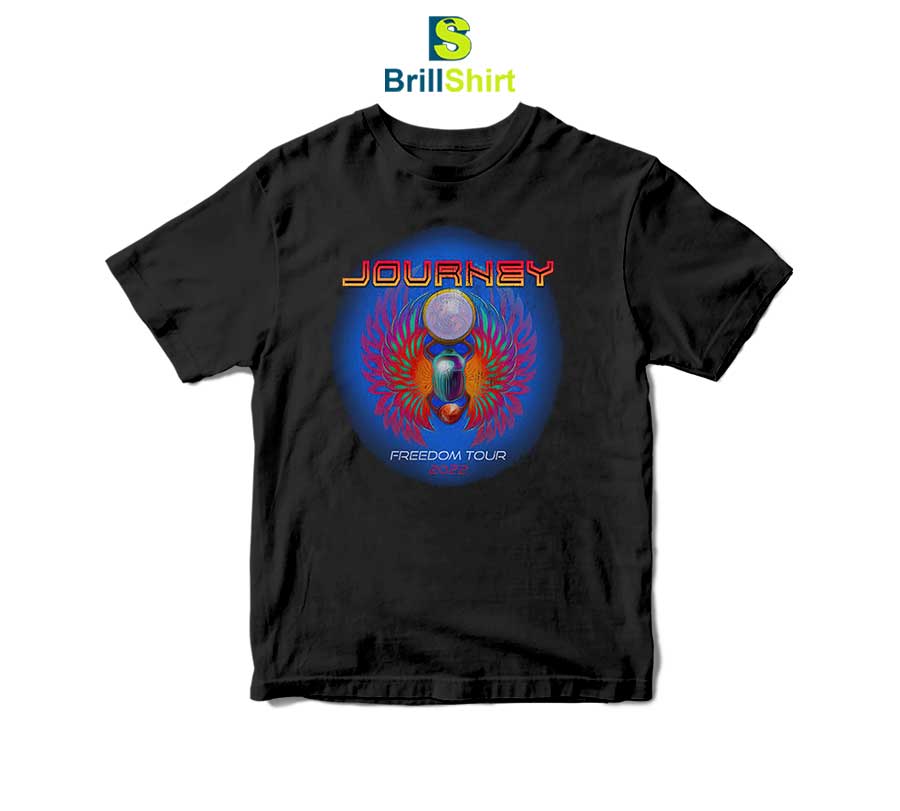 Journey Freedom Tour Crystal Scarab T-Shirt Journey Freedom Tour Crystal Scarab T-Shirt