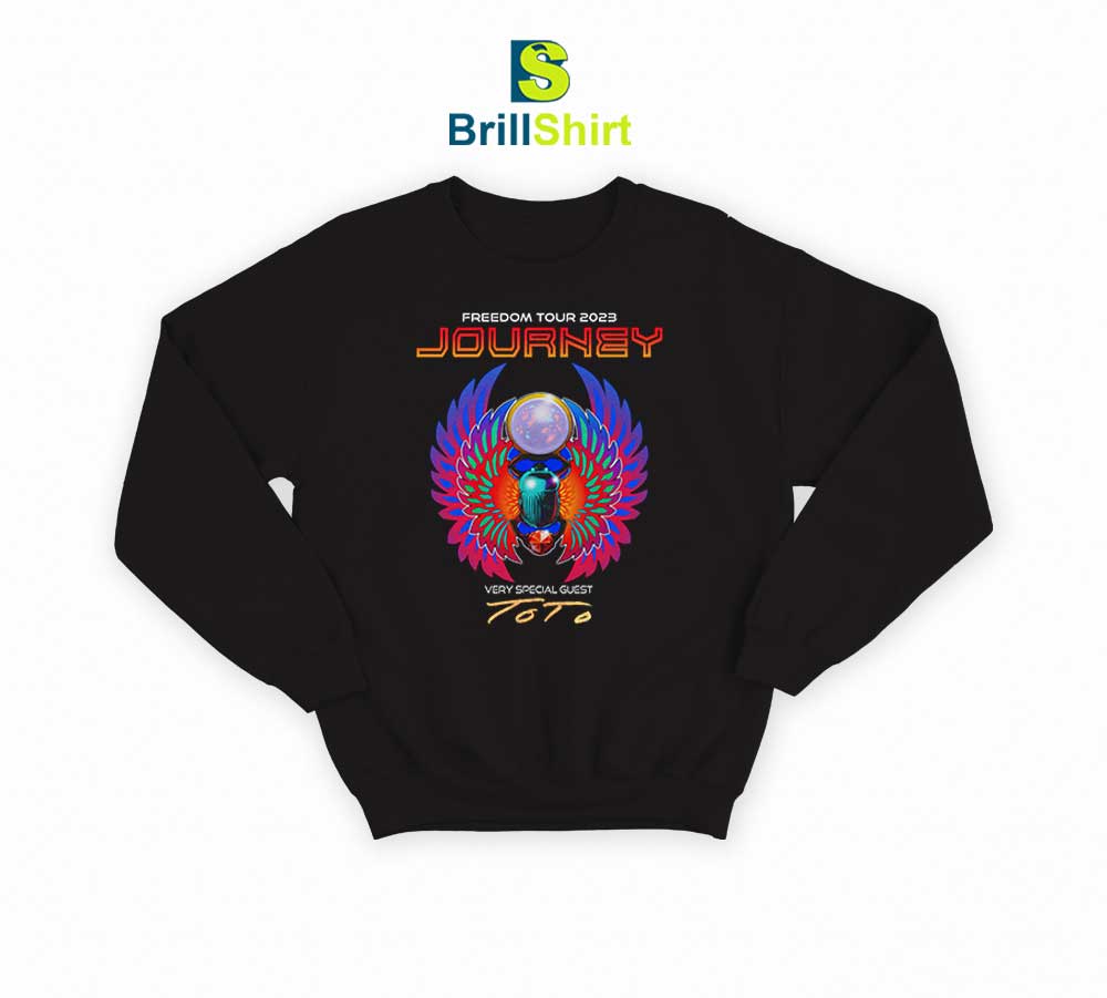 Journey Freedom Tour with Toto Sweatshirt Journey Freedom Tour with Toto Sweatshirt