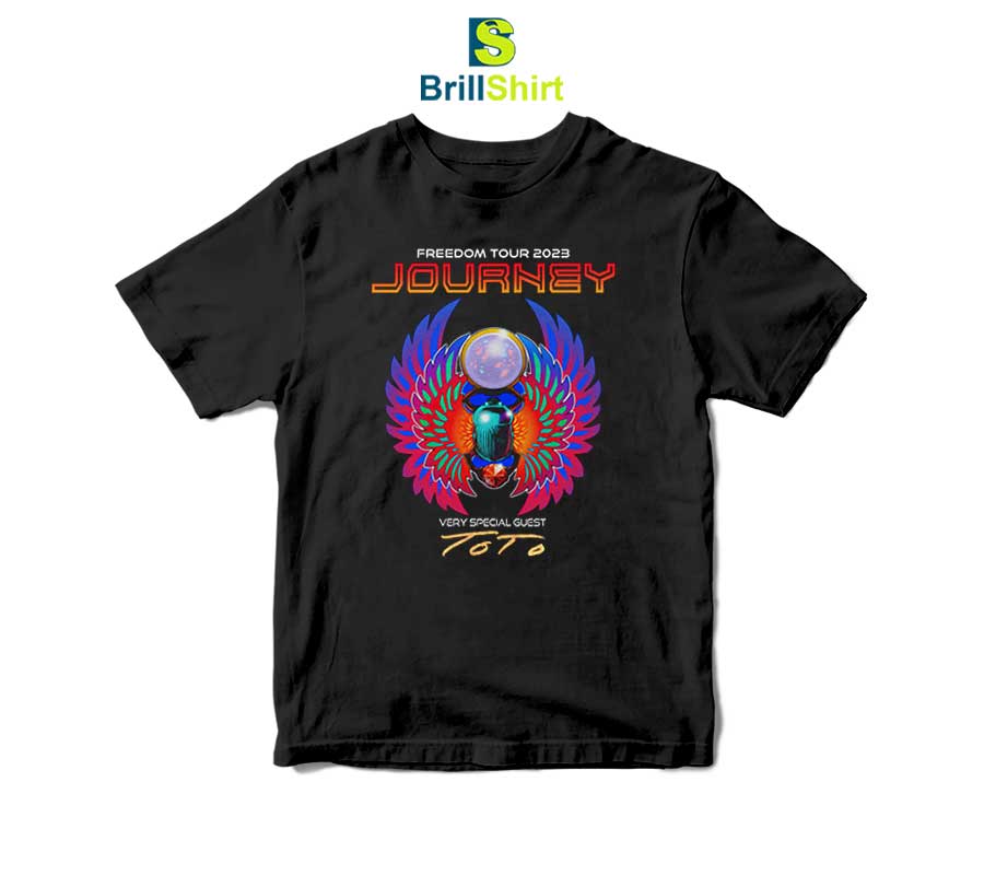 Journey Freedom Tour with Toto T-Shirt Journey Freedom Tour with Toto T-Shirt