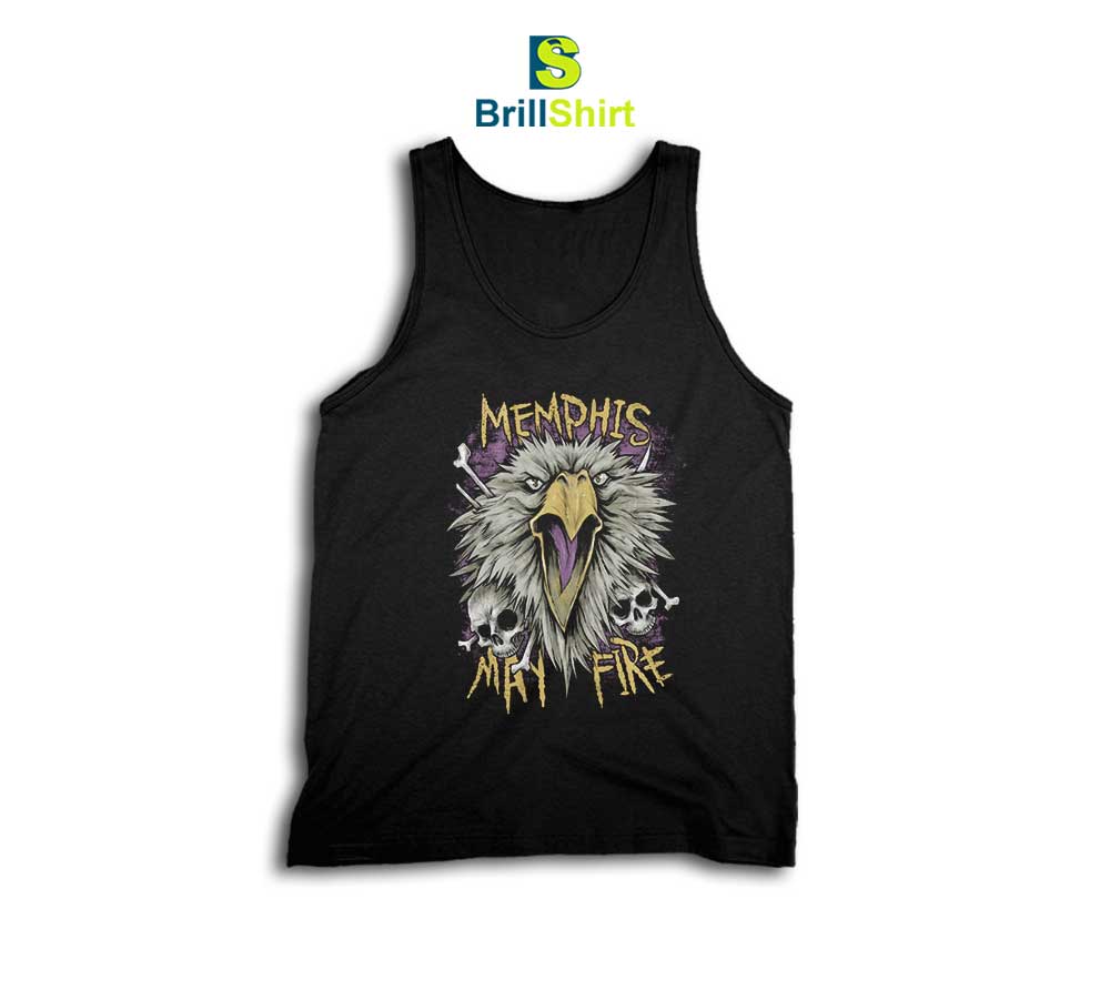 Memphis May Fire Bald Eagle Tank Top Memphis May Fire Bald Eagle Tank Top