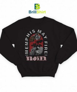 Memphis May Fire Broken Skull Sweatshirt