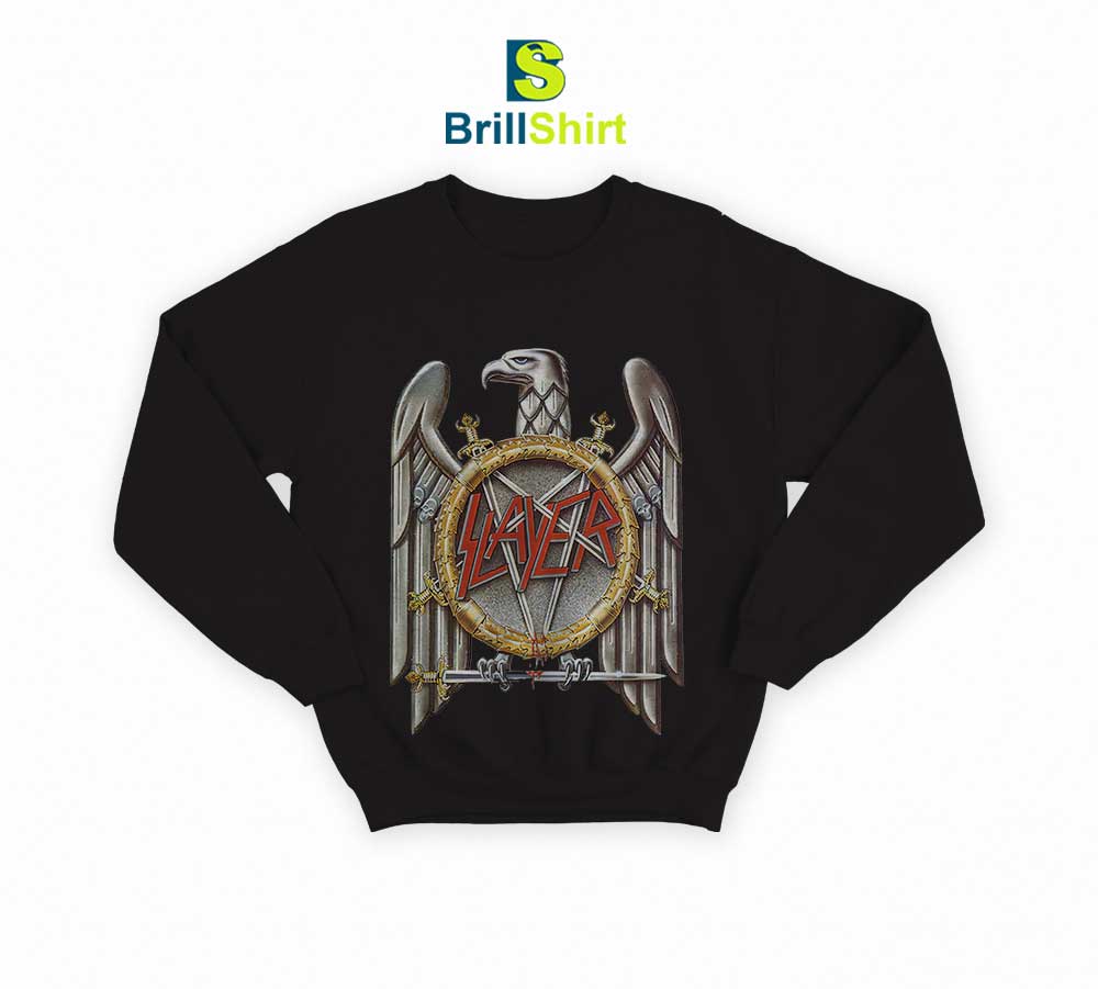 Slayer Silver Eagle Sweatshirt Slayer Silver Eagle Sweatshirt