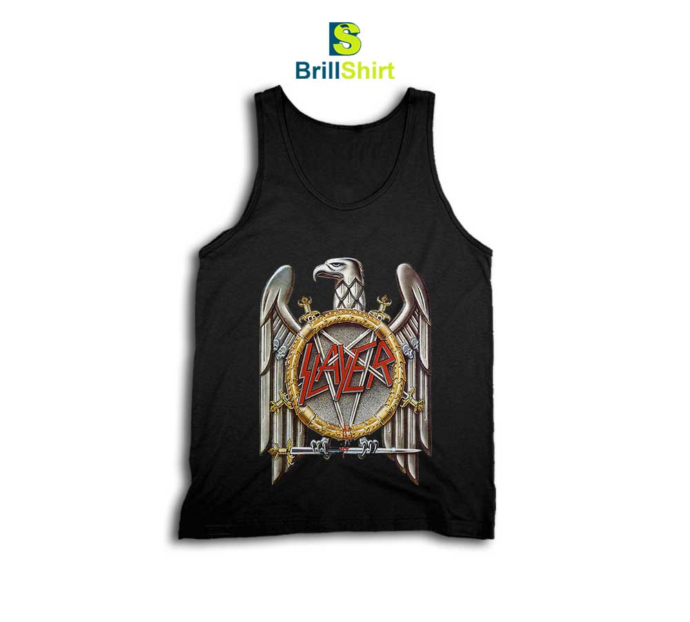 Slayer Silver Eagle Tank Top Slayer Silver Eagle Tank Top