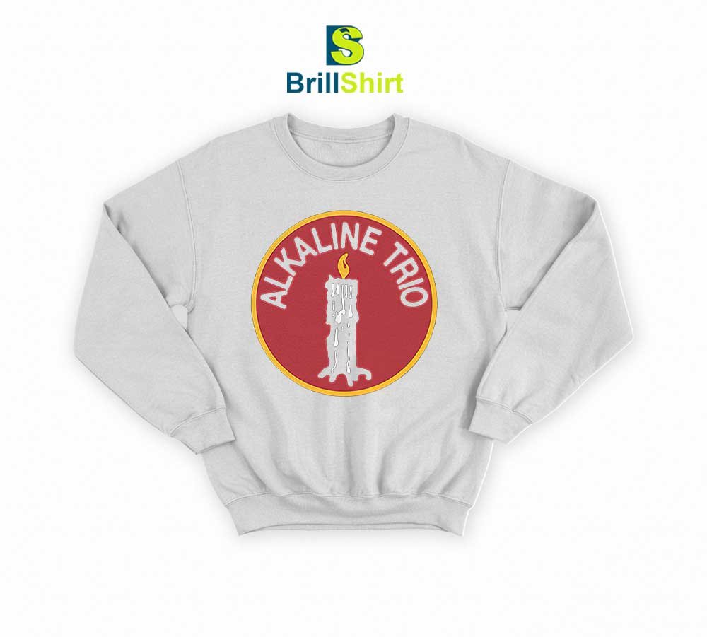 Alkaline Trio Candle Sweatshirt Alkaline Trio Candle Sweatshirt