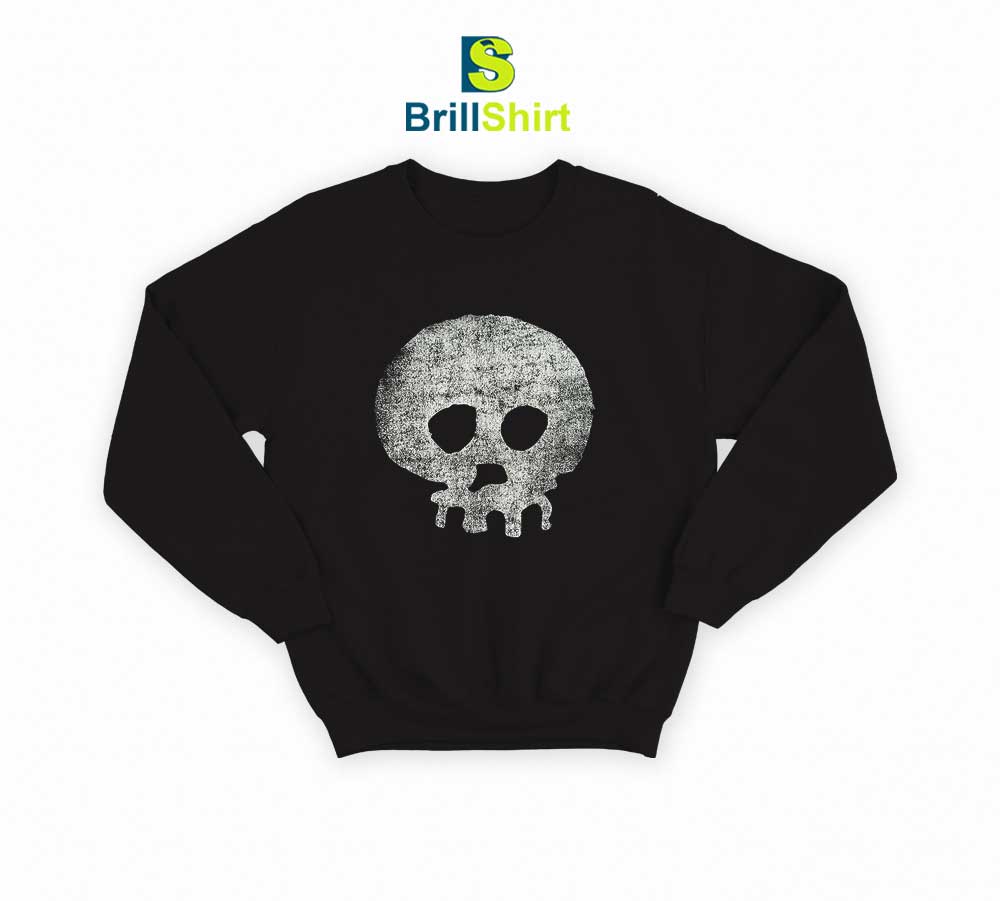 Alkaline Trio Crimson Skull Sweatshirt Alkaline Trio Crimson Skull Sweatshirt