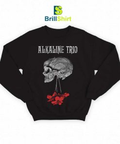 Alkaline Trio Flowers Down Tee Sweatshirt
