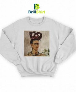 Frida Kahlo Potrait With Braid Sweatshirt