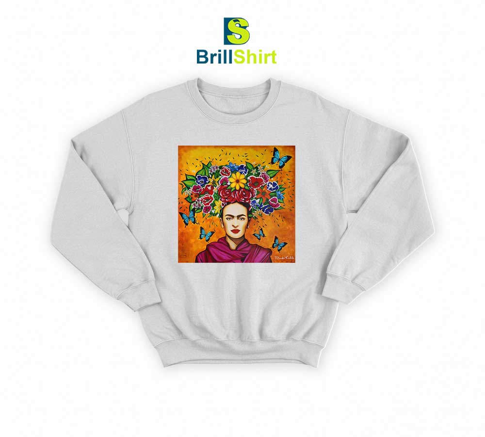 Frida Kahlo The Women Feminity Sweatshirt Frida Kahlo The Women Feminity Sweatshirt