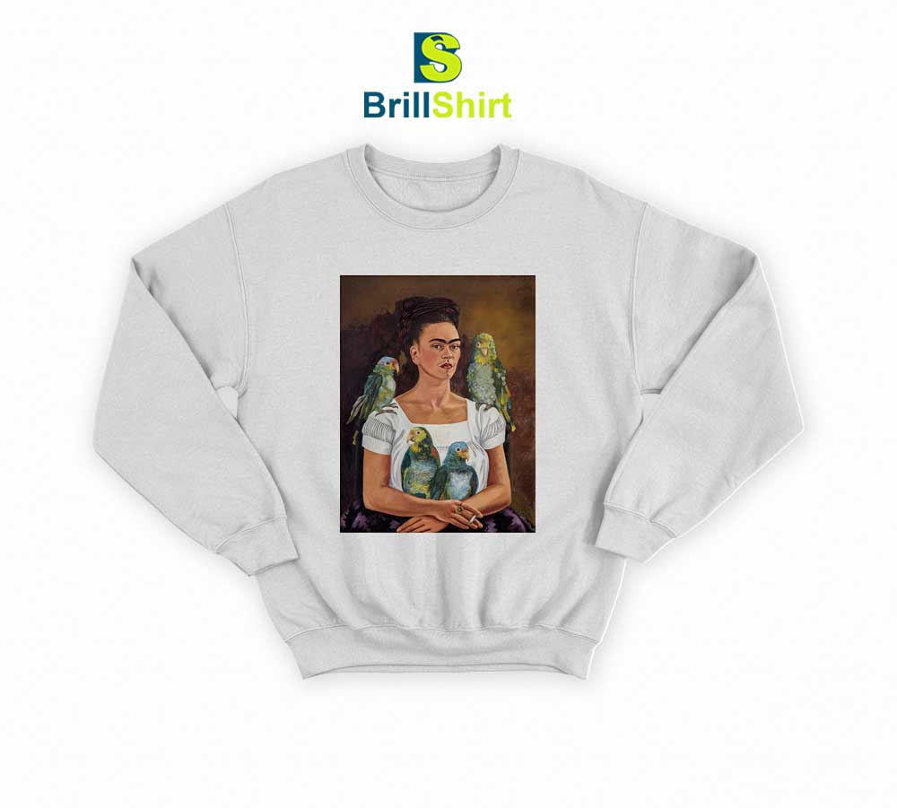 Frida Kahlo Think Again Sweatshirt Frida Kahlo Think Again Sweatshirt