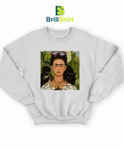 Frida Kahlo Thorn Necklace Sweatshirt