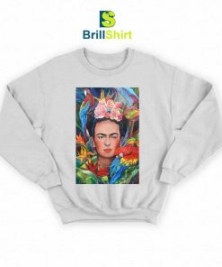 Frida Kahlo With Parrots Sweatshirt