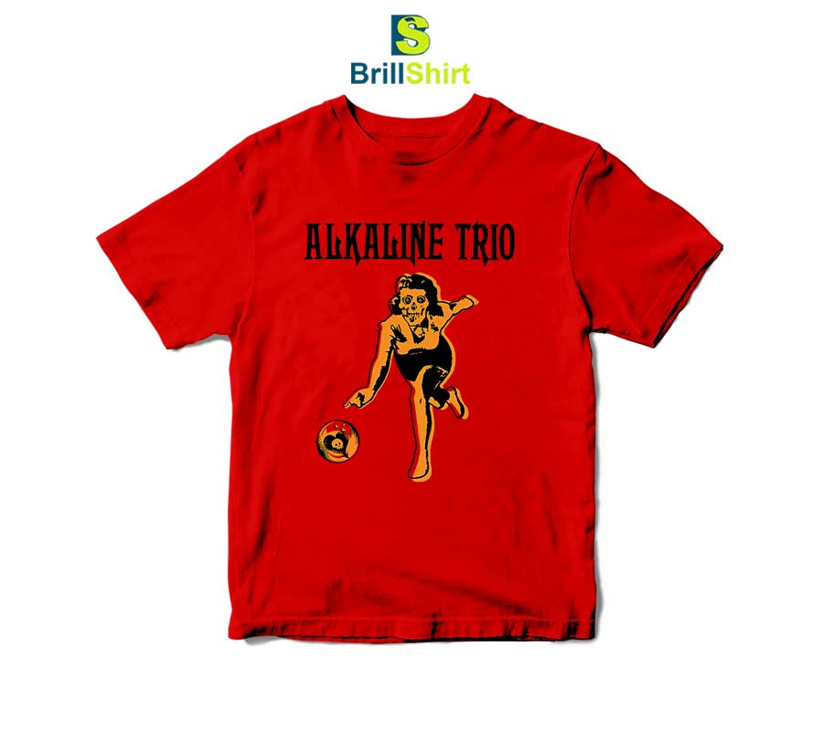 Alkaline Trio Bowling Tee T-Shirt Alkaline Trio Bowling Tee T-Shirt
