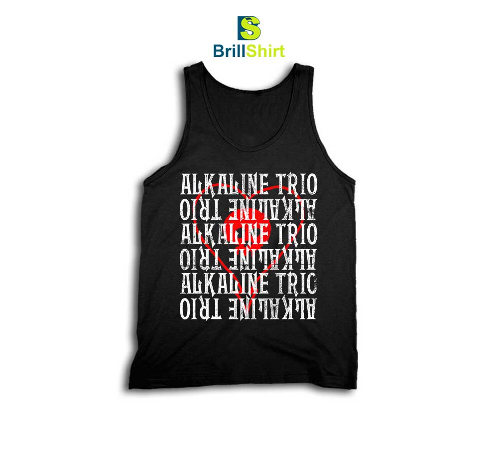 Alkaline Trio Repeater Tee Tank Top Alkaline Trio Repeater Tee Tank Top