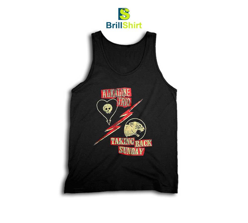 Alkaline Trio Taking Back Sunday Tank Top Alkaline Trio Taking Back Sunday Tank Top