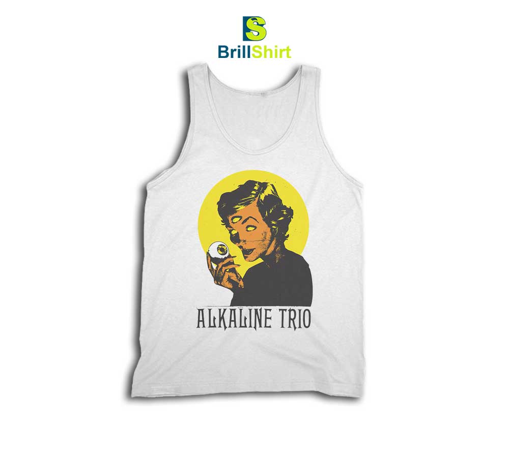 Alkaline Trio Three Eyes Tee Tank Top Alkaline Trio Three Eyes Tee Tank Top