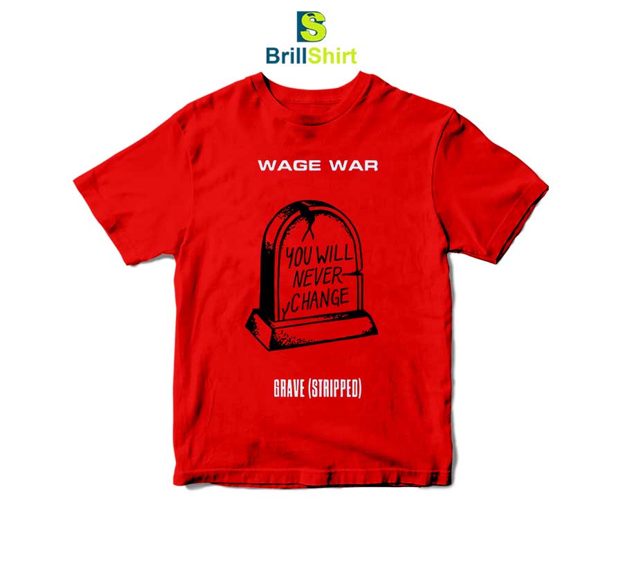 Wage-War-Grave-(Stripped)-T-Shirt Wage-War-Grave-(Stripped)-T-Shirt