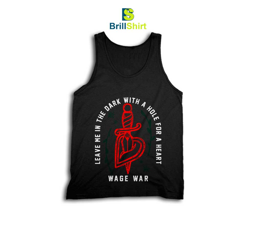 Wage War Hole For A Heart Tank Top Wage War Hole For A Heart Tank Top