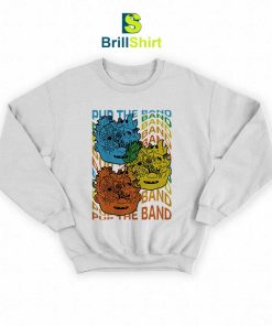 PUP-The-Band-Headburster in Technicolor Sweatshirt