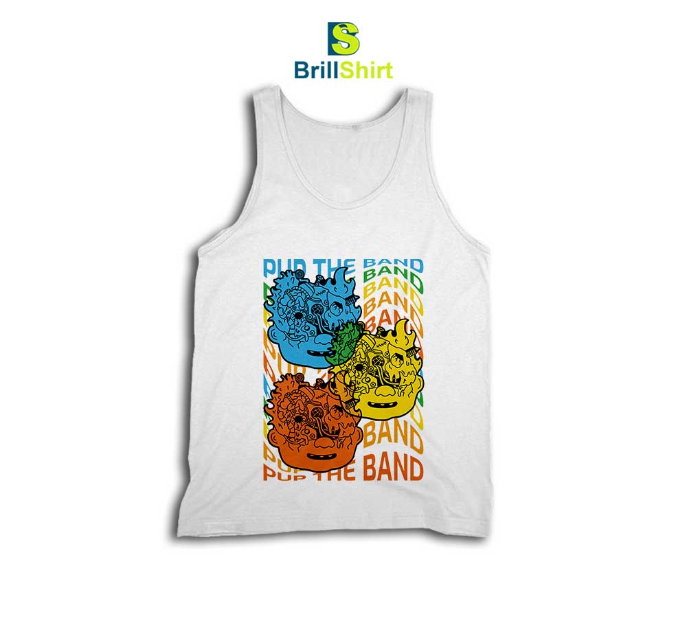 PUP The Band Headburster in Technicolor Tank Top PUP The Band Headburster in Technicolor Tank Top