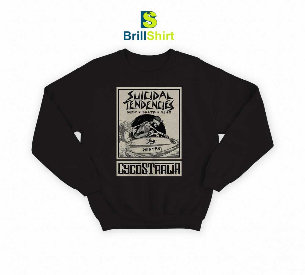 Suicidal Tendencies CycoStralia Sweatshirt Suicidal Tendencies CycoStralia Sweatshirt
