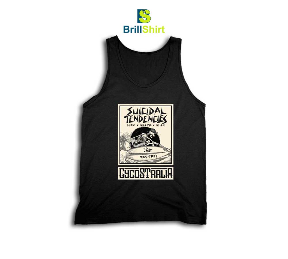 Suicidal Tendencies CycoStralia Tank Top Suicidal Tendencies CycoStralia Tank Top