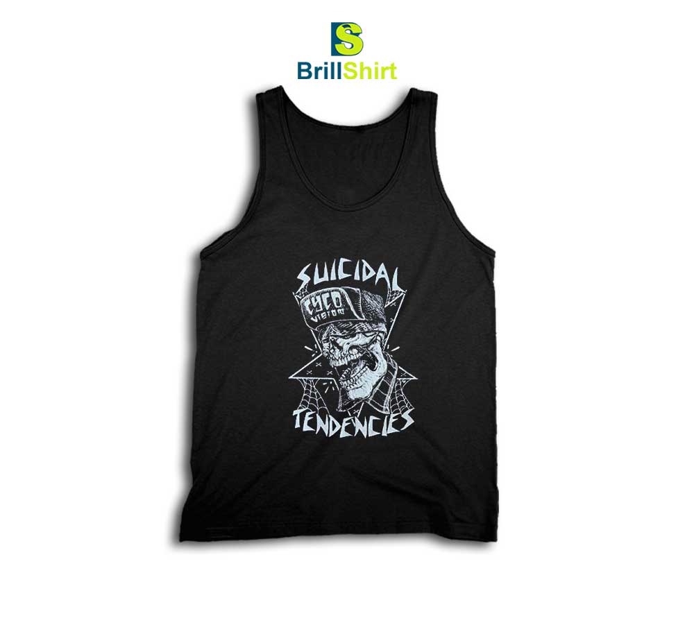 SUICIDAL TENDENCIES タンクトップ　ハードコア SUICIDAL TENDENCIES 90s ビンテージ USA製タンクトップ - メルカリ