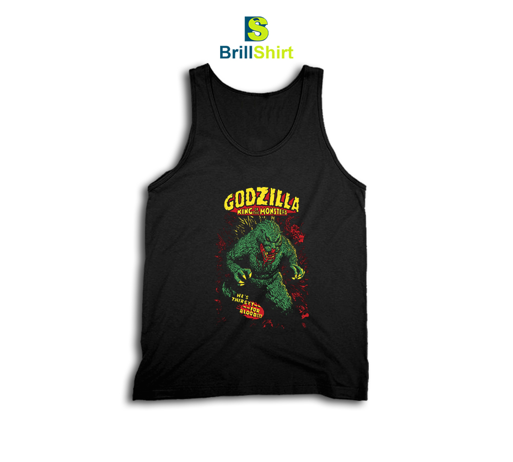 Bloody Monster Godzilla Tank Top Bloody Monster Godzilla Tank Top